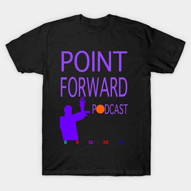 Point Forward Podcast Design 4 T-Shirt by therealfajjy